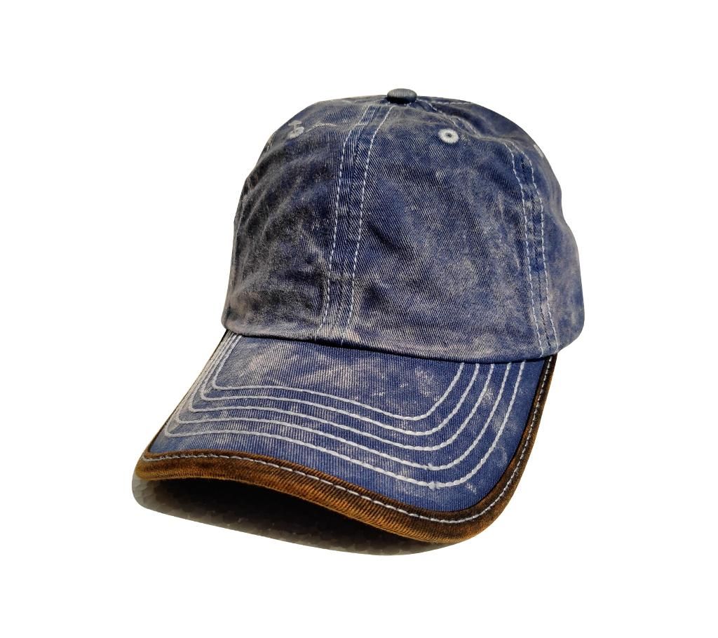 Jeans Cotton Washed Cap For Men