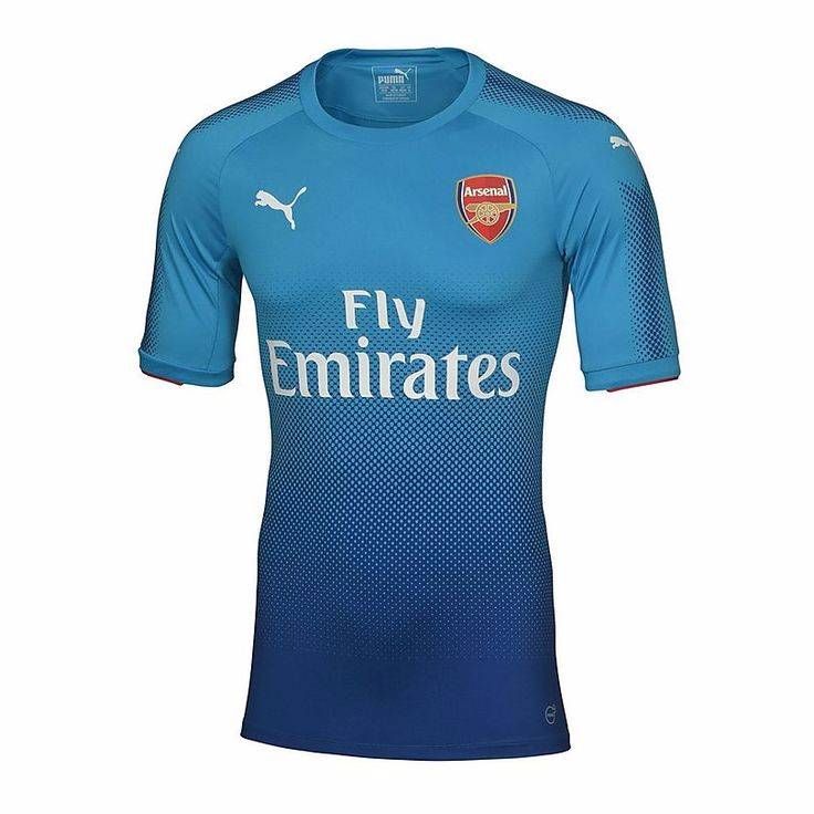 Arsenal 2017-18 3rd Kit Half Sleeve Jersey 