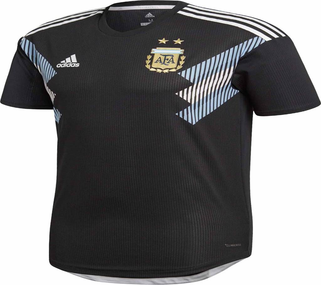 Argentina Black Half Sleeve Thailand Branded Jersey (Copy) 