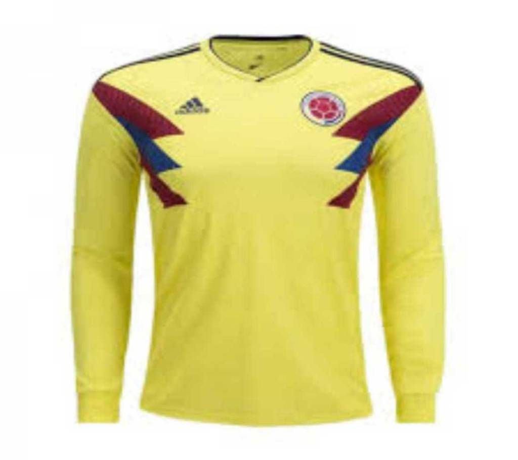 2018 world cup Colombia home full  jersey (Copy)