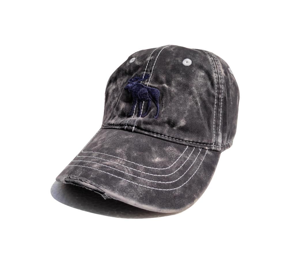 Authentic Animal Logo Washed Cotton Cap For Men