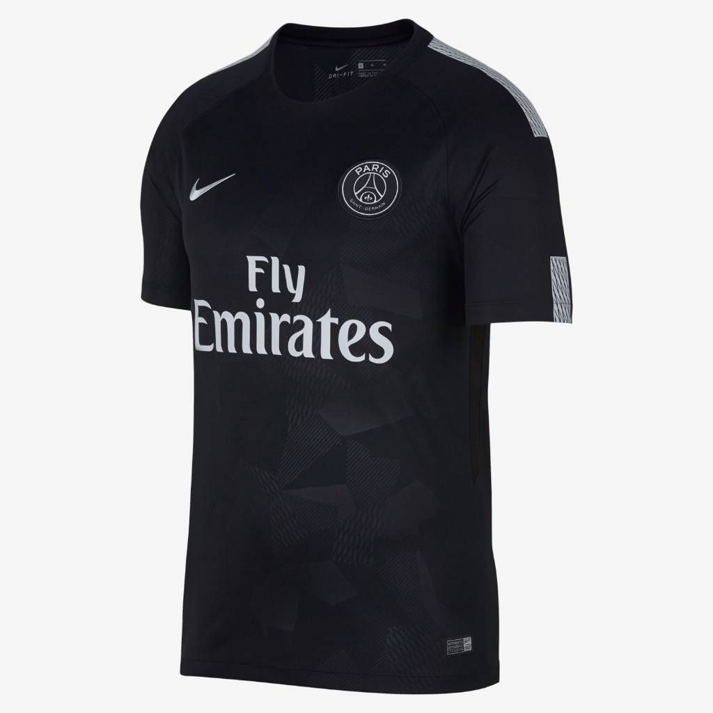 2017-18 Paris Third Club half Jersey 