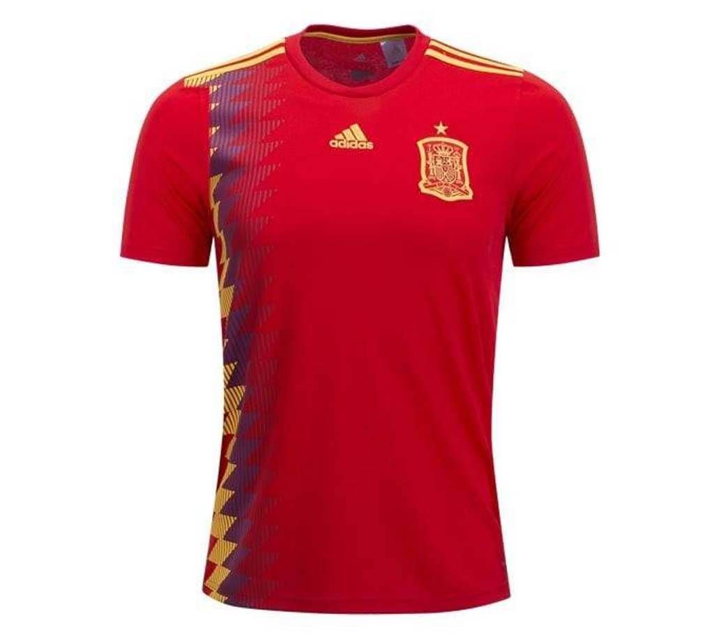 2018 World Cup Spain Home copy Jersey