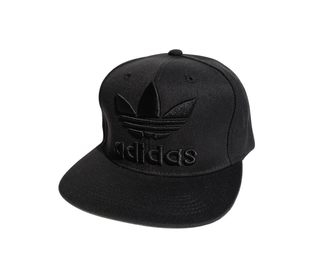 Black Adidas Cotton Dj Cap For Men
