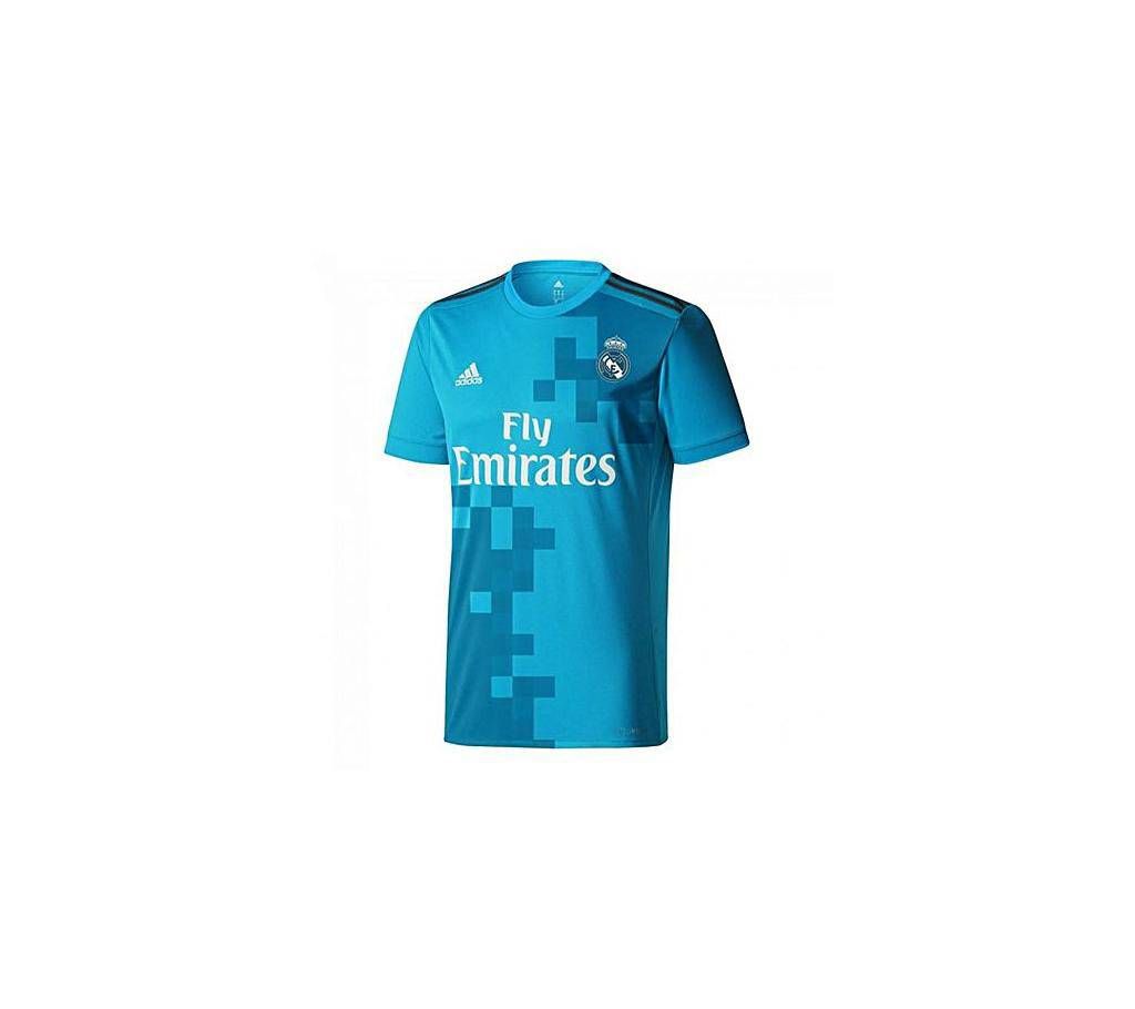 2018 Real Madrid Away Jersey - Short Sleeve (Sky Blue)