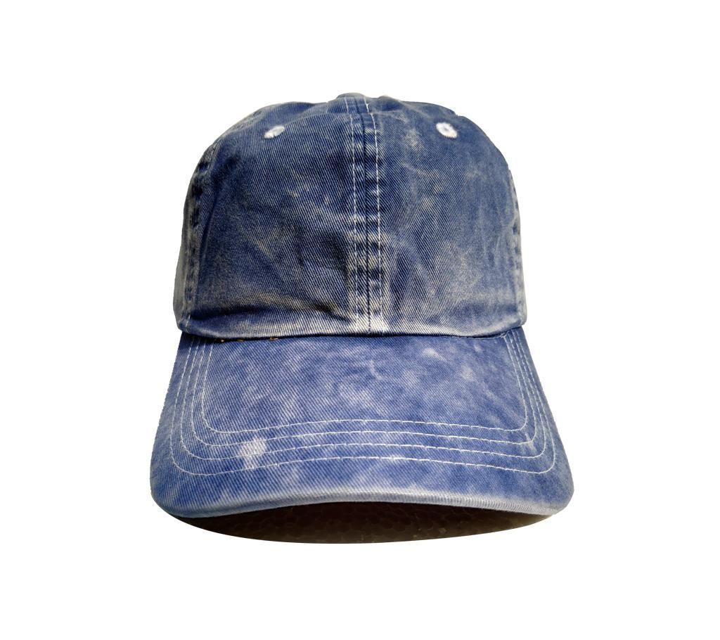 Jeans Washed Cotton Cap For Men