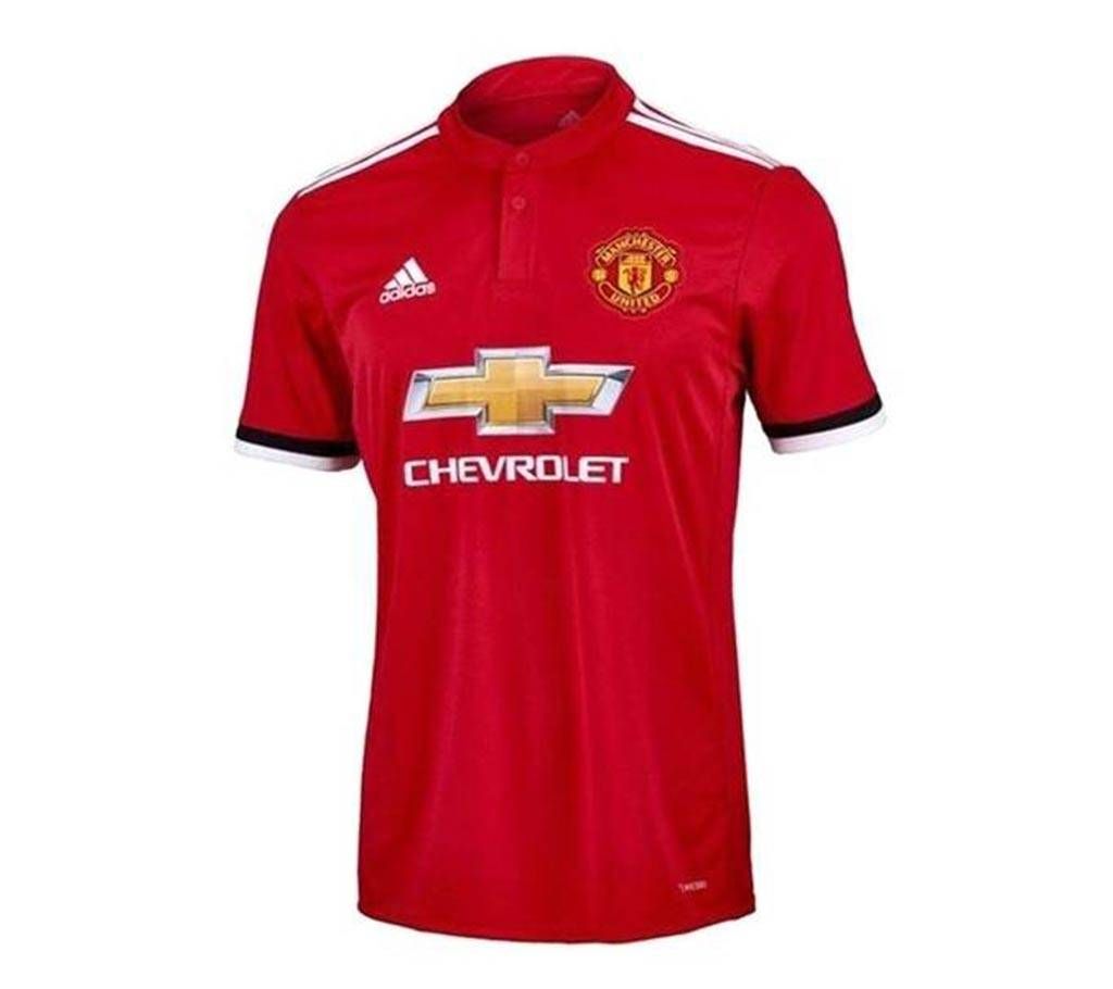 Manchester United Home Half Sleeve Jersey 2017-18