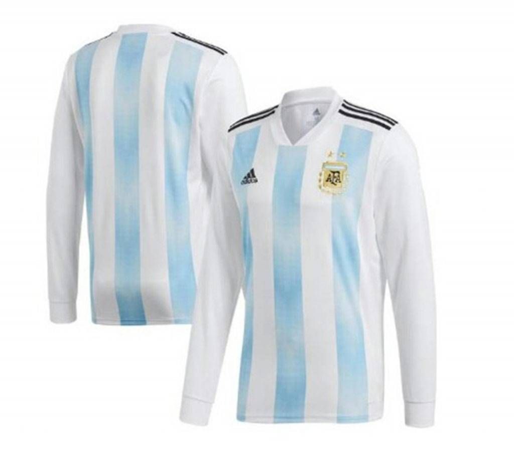 2018 World Cup Argentina home flower jersey (copy)