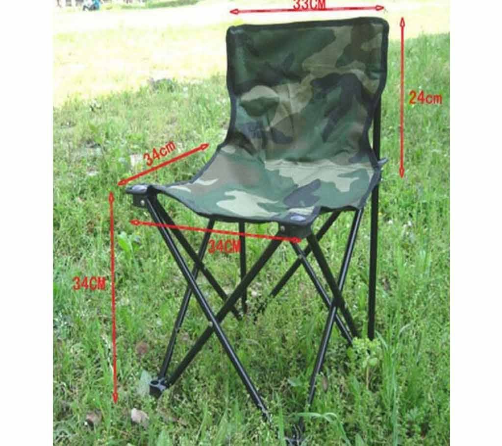Portable Folding  Camping  Chair Army printed