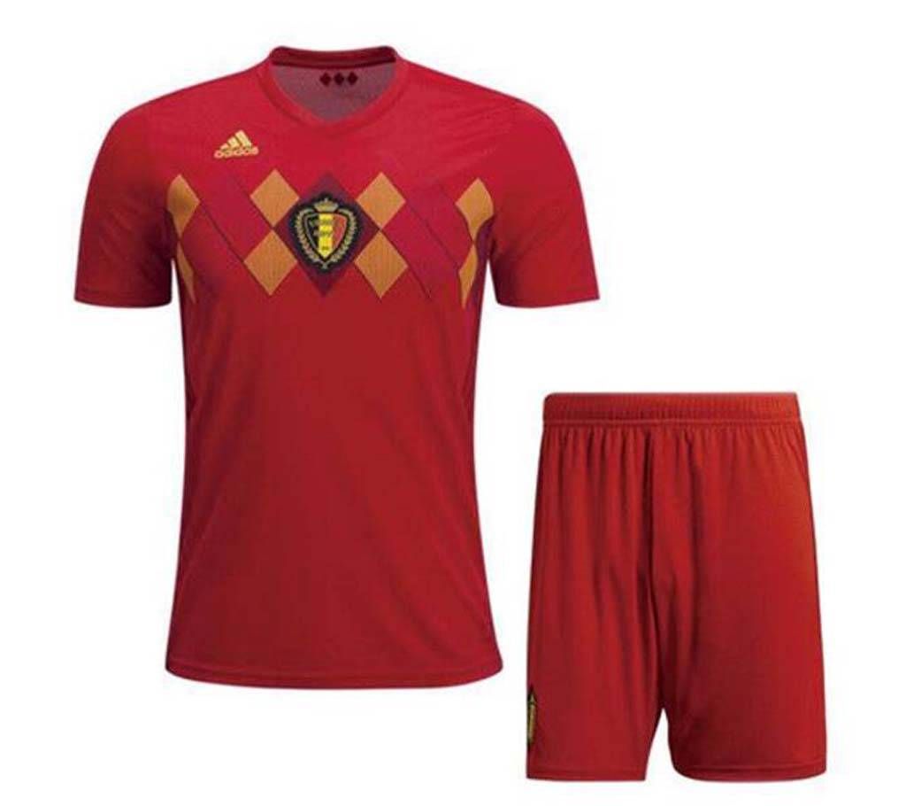 2018 World Cup Belgium Home Jersey With Pant copy
