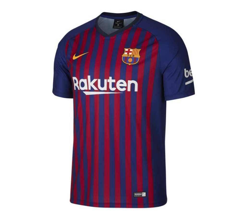 Barcelona Half Sleeve Jersey-Copy