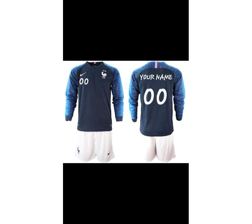 FRANCE FULL SLEEVE JERSEY HOME JERSEY