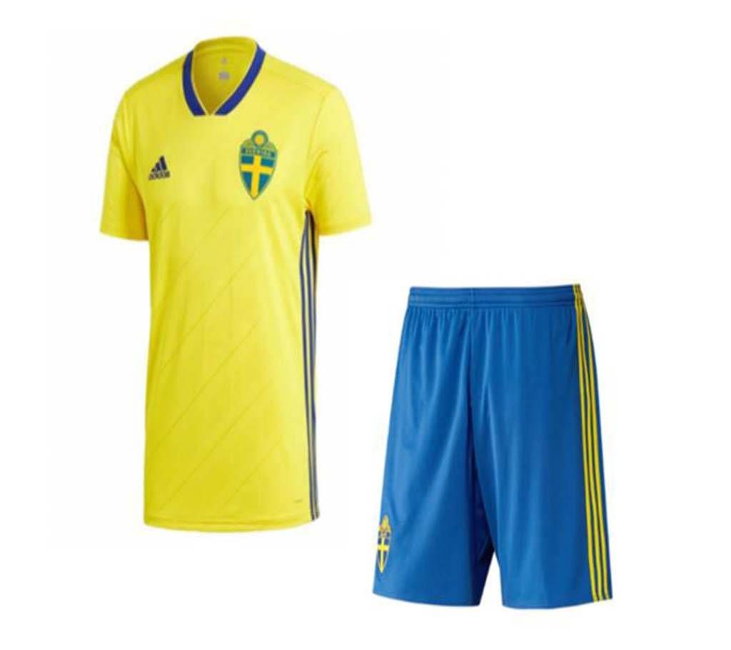2018 World Cup Sweden Home Jersey With Pant copy