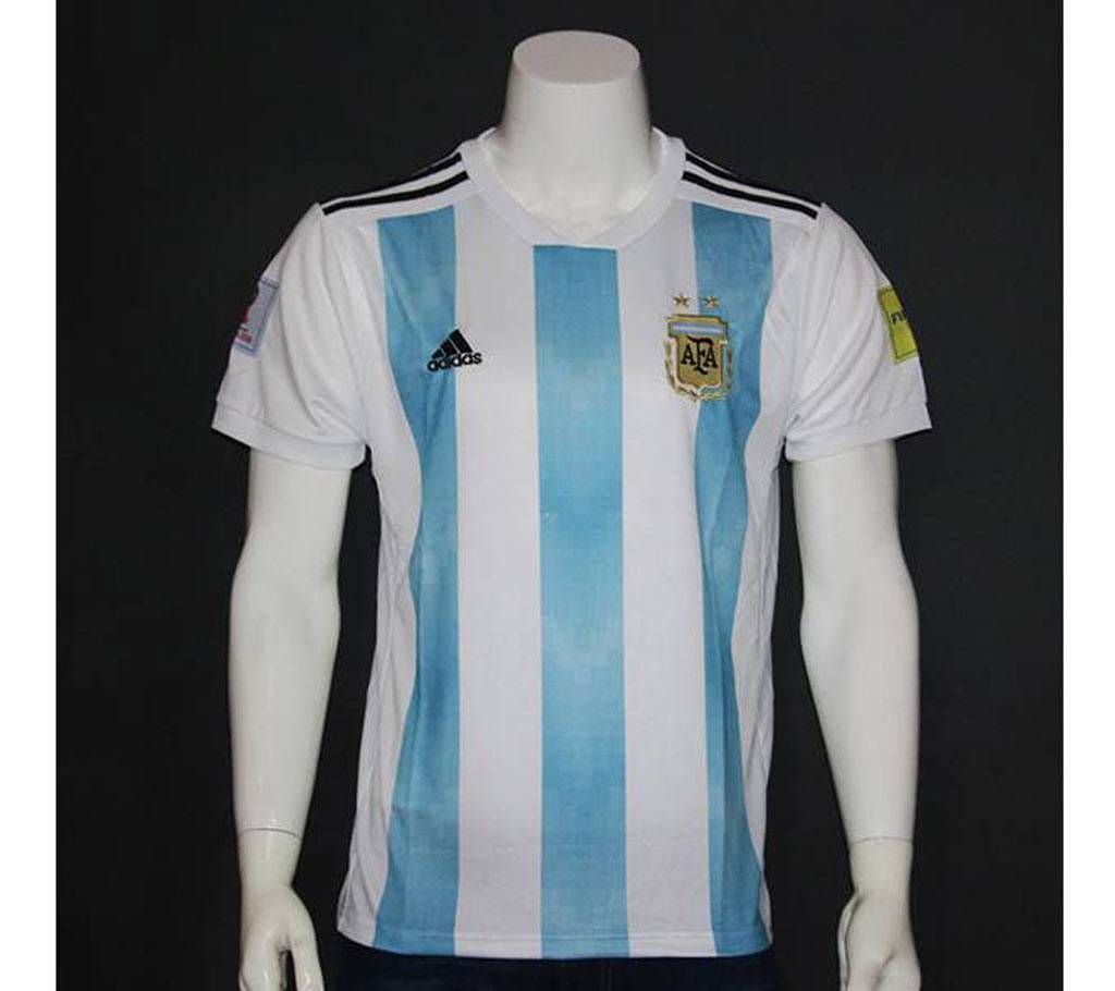 Argentina Home Half Sleeve Jersey World Cup 2018