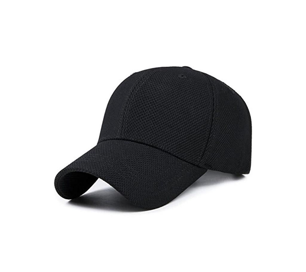 Black Net Cap For Men