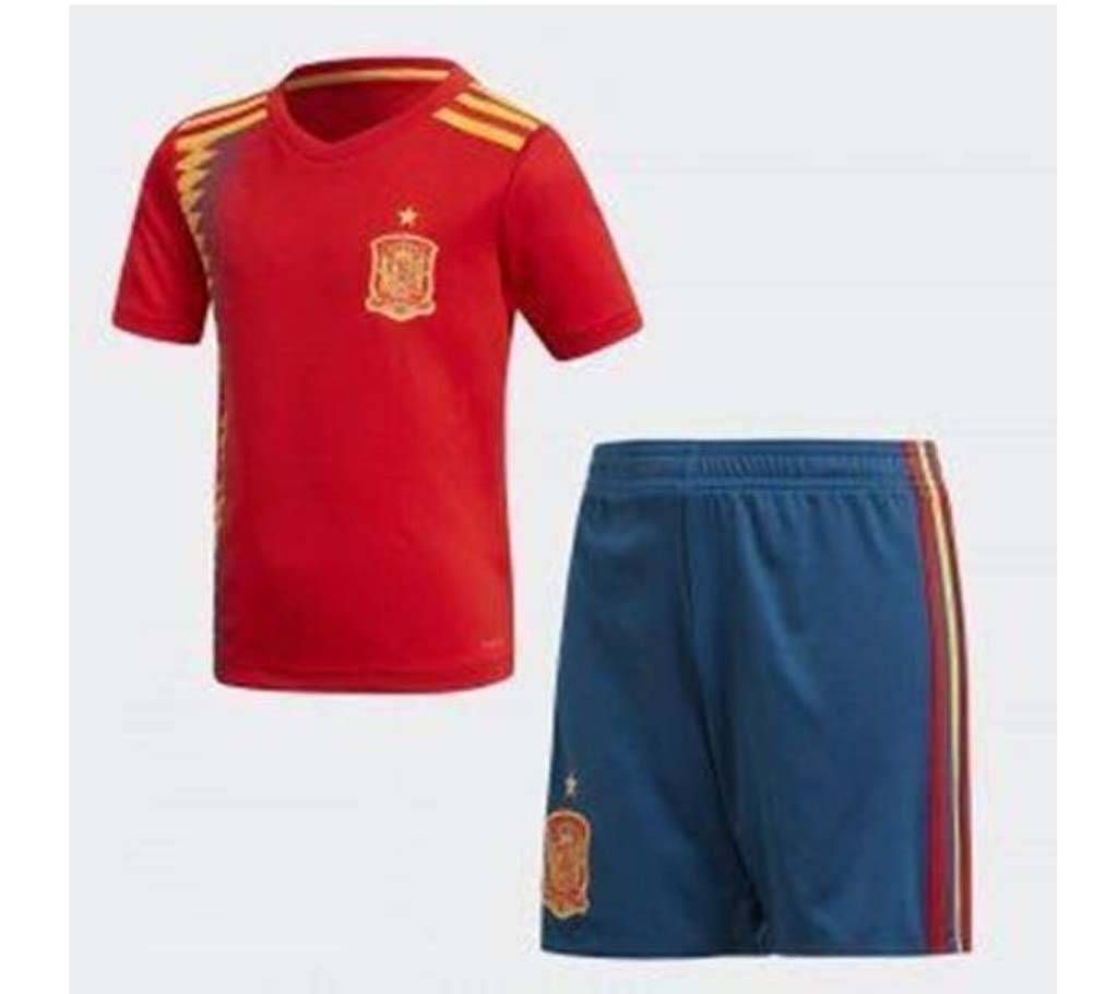 2018 World Cup Spain Home Jersey With Pant copy