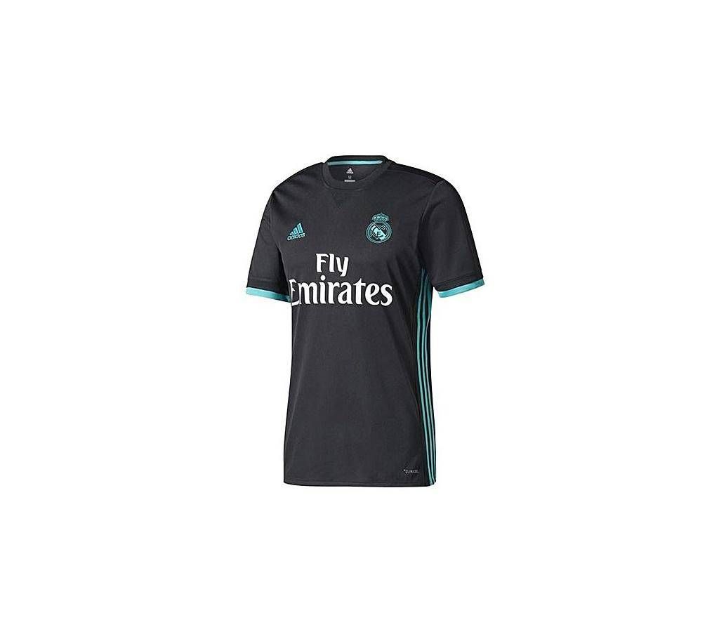 2018 Real Madrid Away Jersey - Short Sleeve (Black)