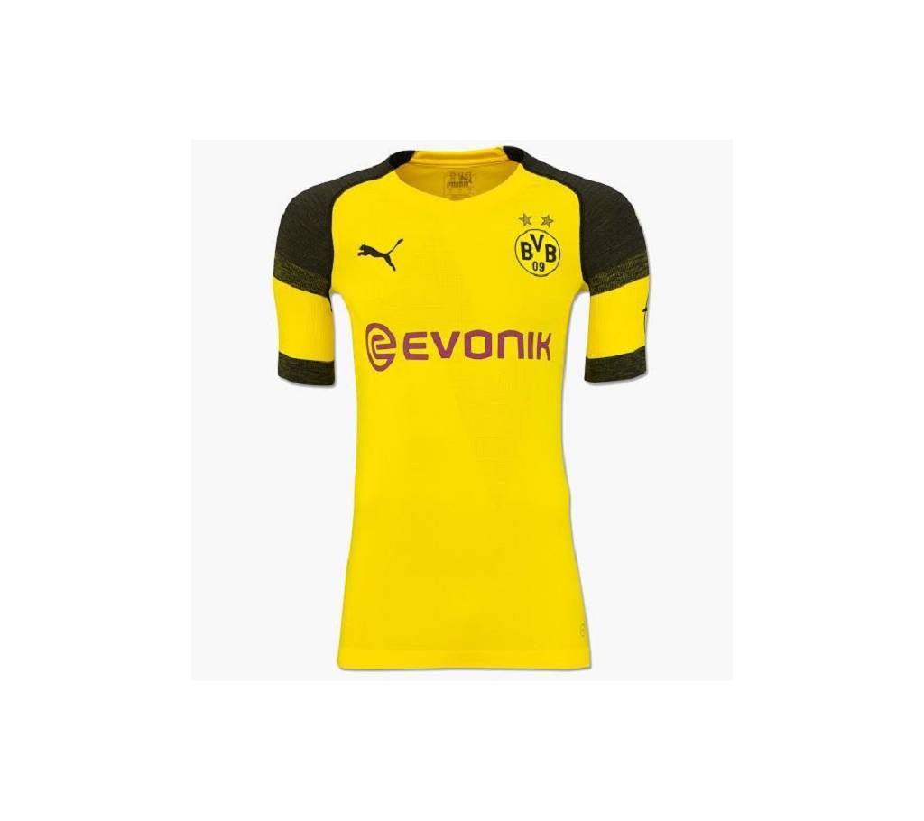 Borussia Dortmund Home Half Sleeve Club Jersey