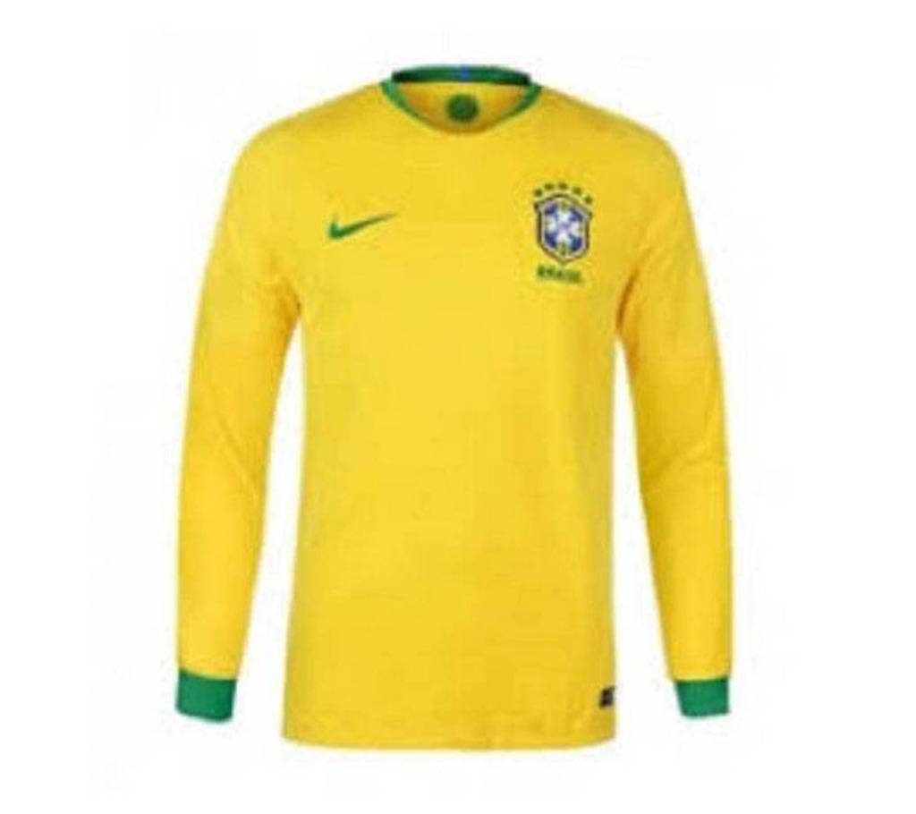 World Cup 2018 Brazil Full-Sleeve Home Jersey
