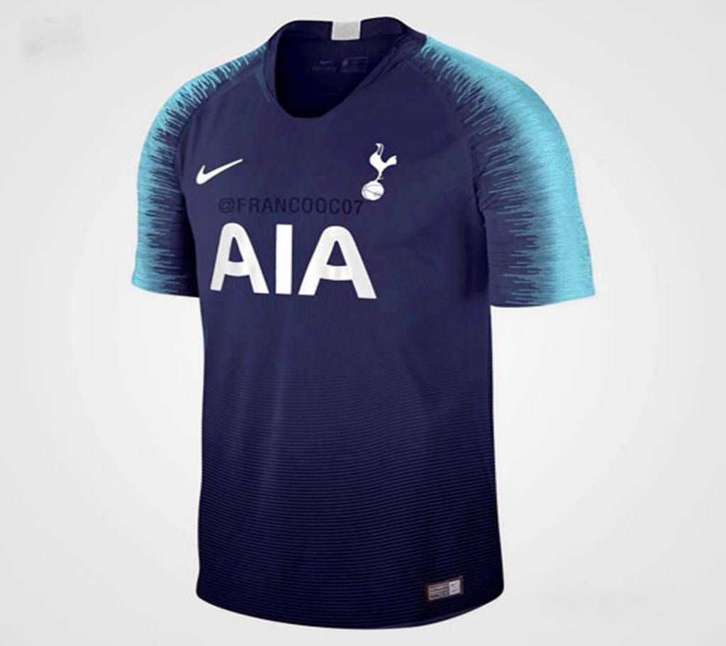 2018-19 Tottenham Hotspur Away Half Sleeve Jersey (Copy)