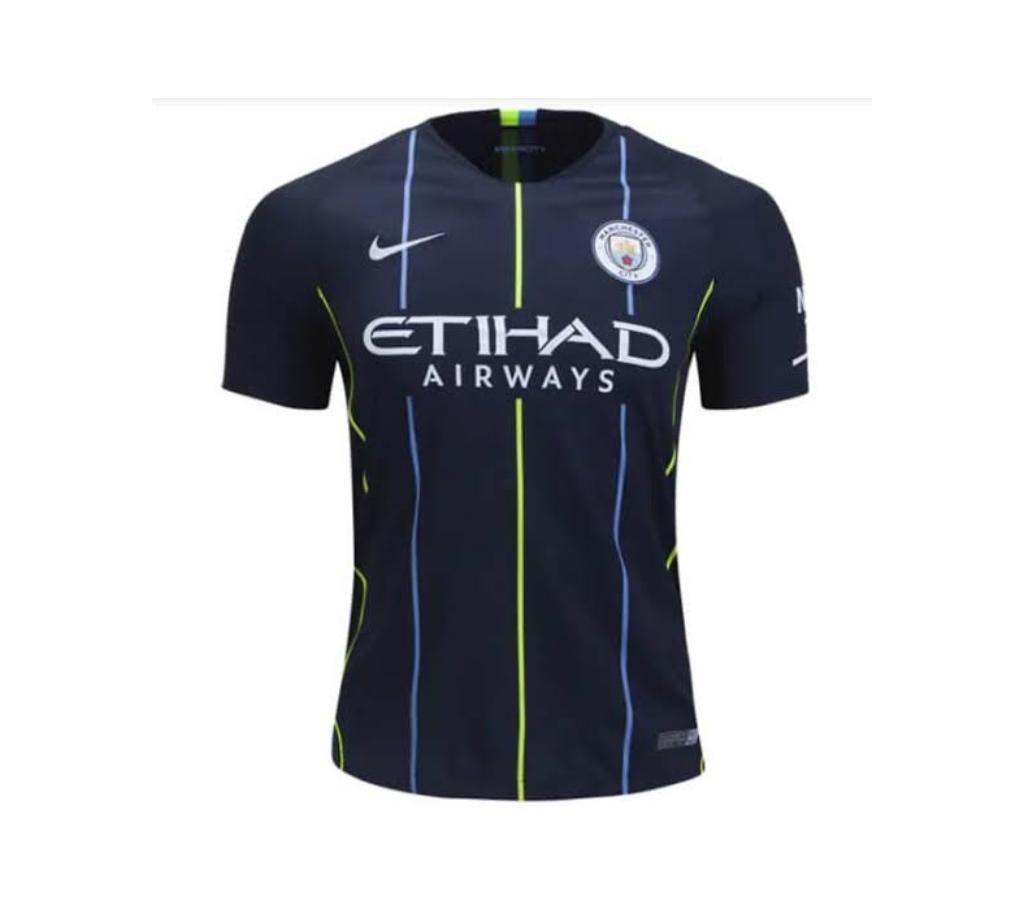 Manchester City Half Sleeve Away Jersey-copy