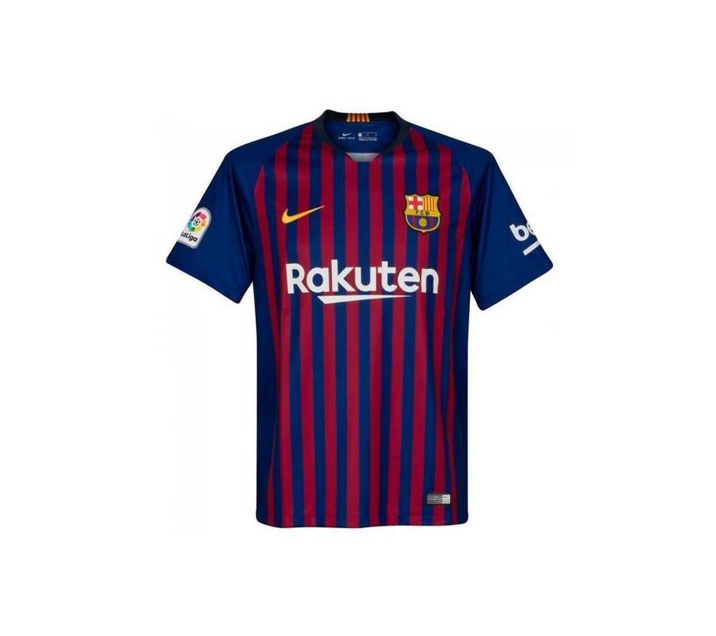 Barcelona Home Half Sleeve Club Jersey