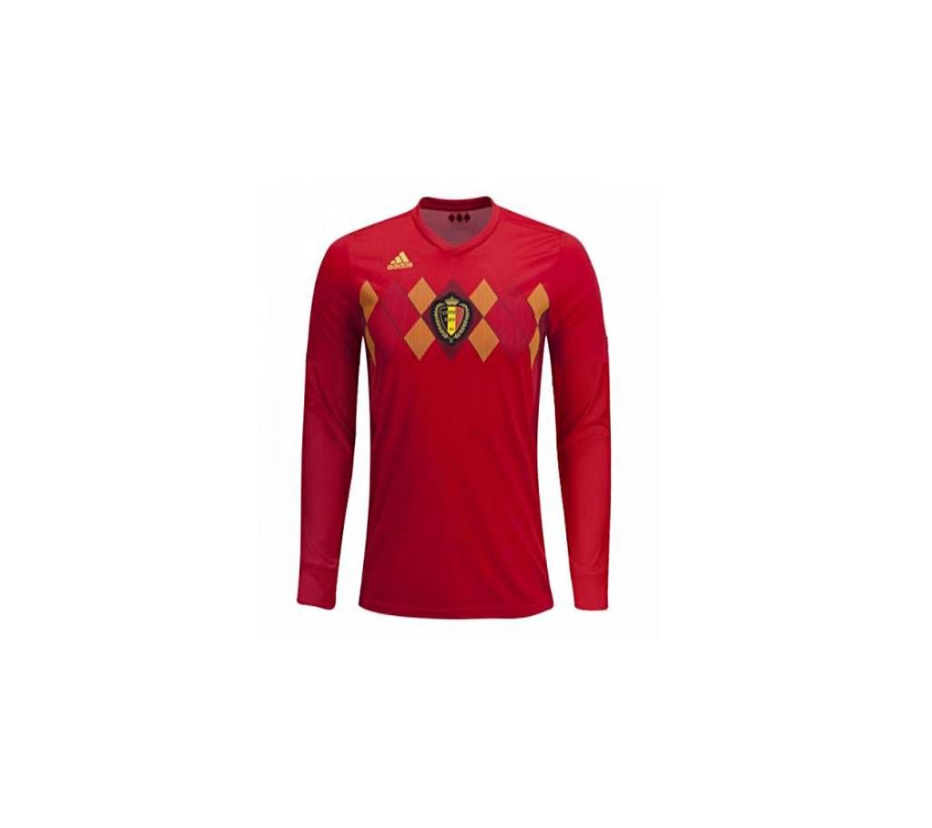 Belgium Full Sleeve Home Jersey