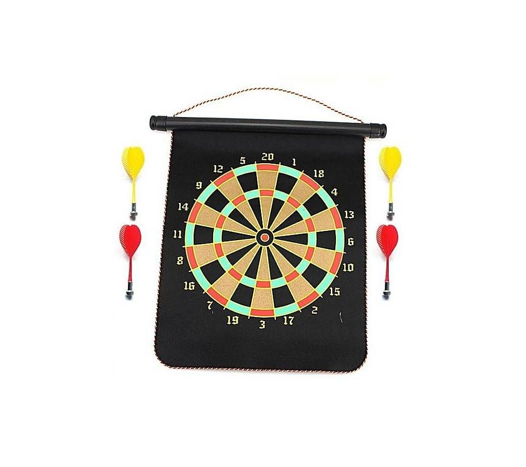 Magnetic Dart Board - Black