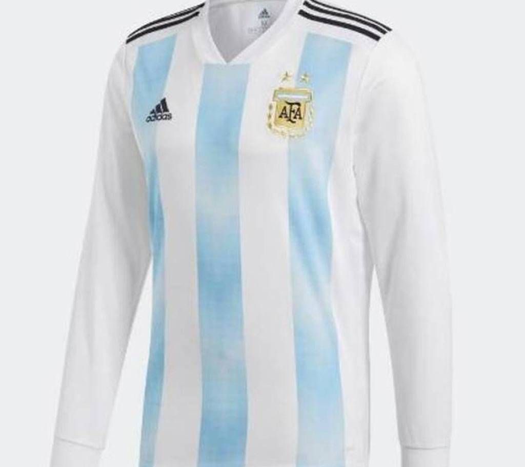 World Cup 2018 Argentina Full Sleeve Home Jersey