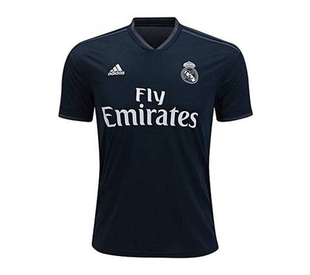 2018-19 Real Madrid Short Sleeve Away Jersey (Copy)