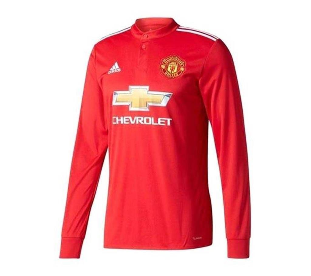 Manchester United Home Full Sleeve Jersey 2017-18