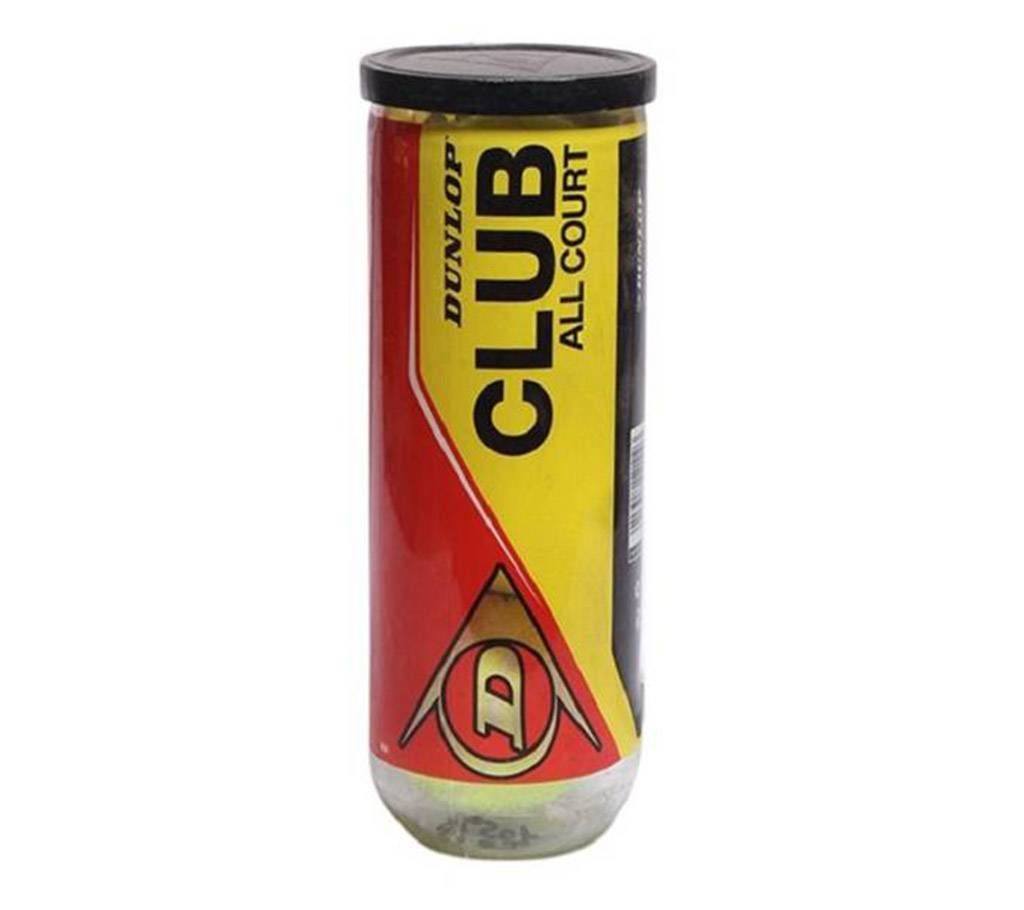 Dunlop Club All Court Tennis Ball - 3 pc