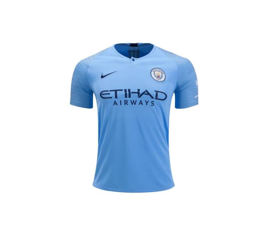 Manchester City Home Half Sleeve Club Jersey