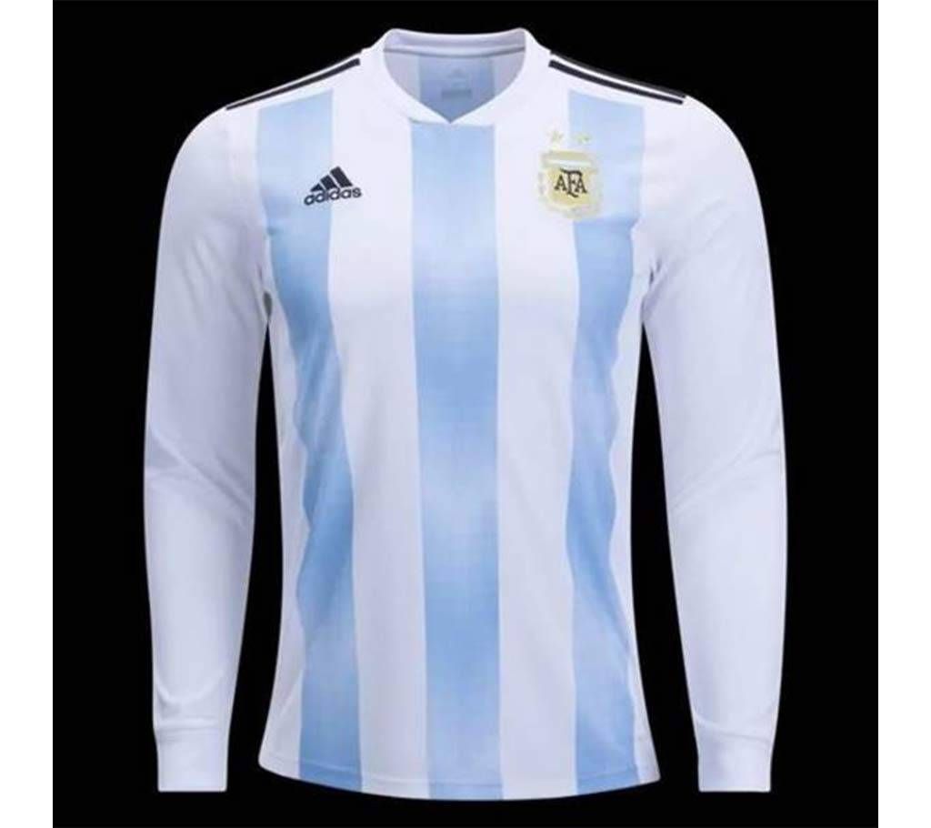 Argentina Home World Cup 2018 Exclusive Full Sleeve Jersey