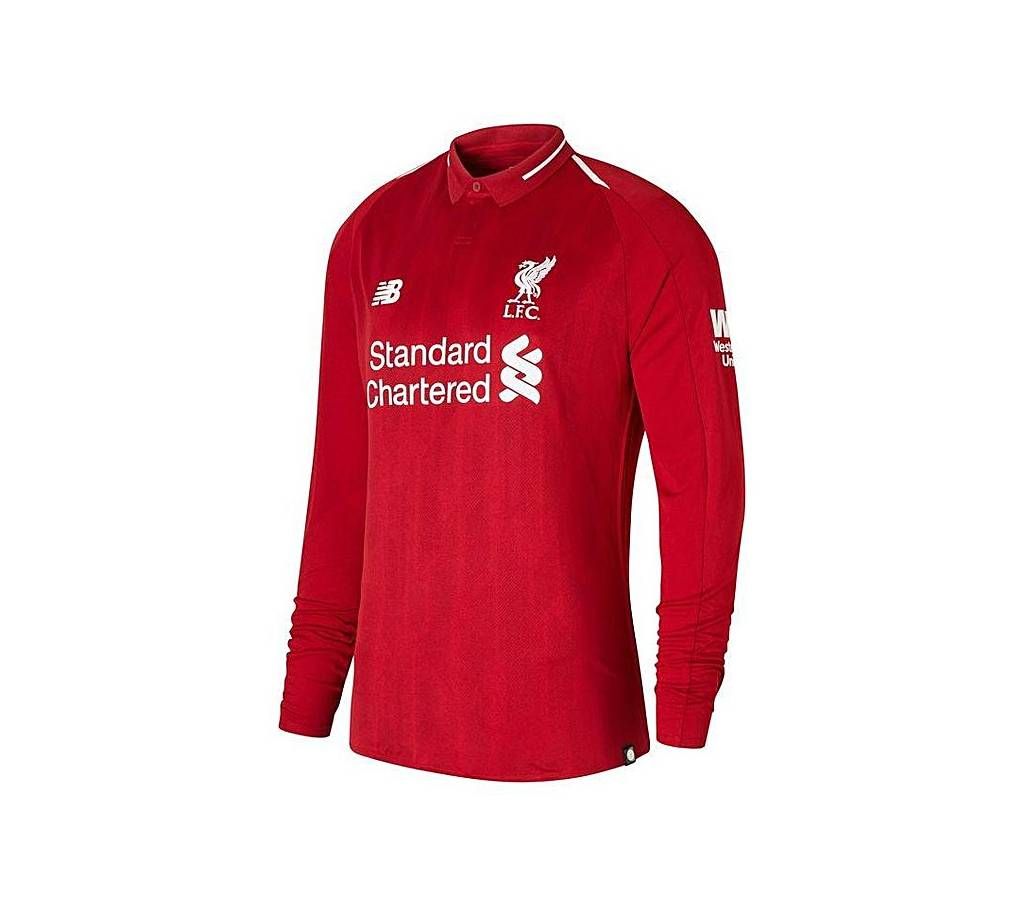 2018 - 19 Liverpool Long Sleeve Home Jersey (Copy)