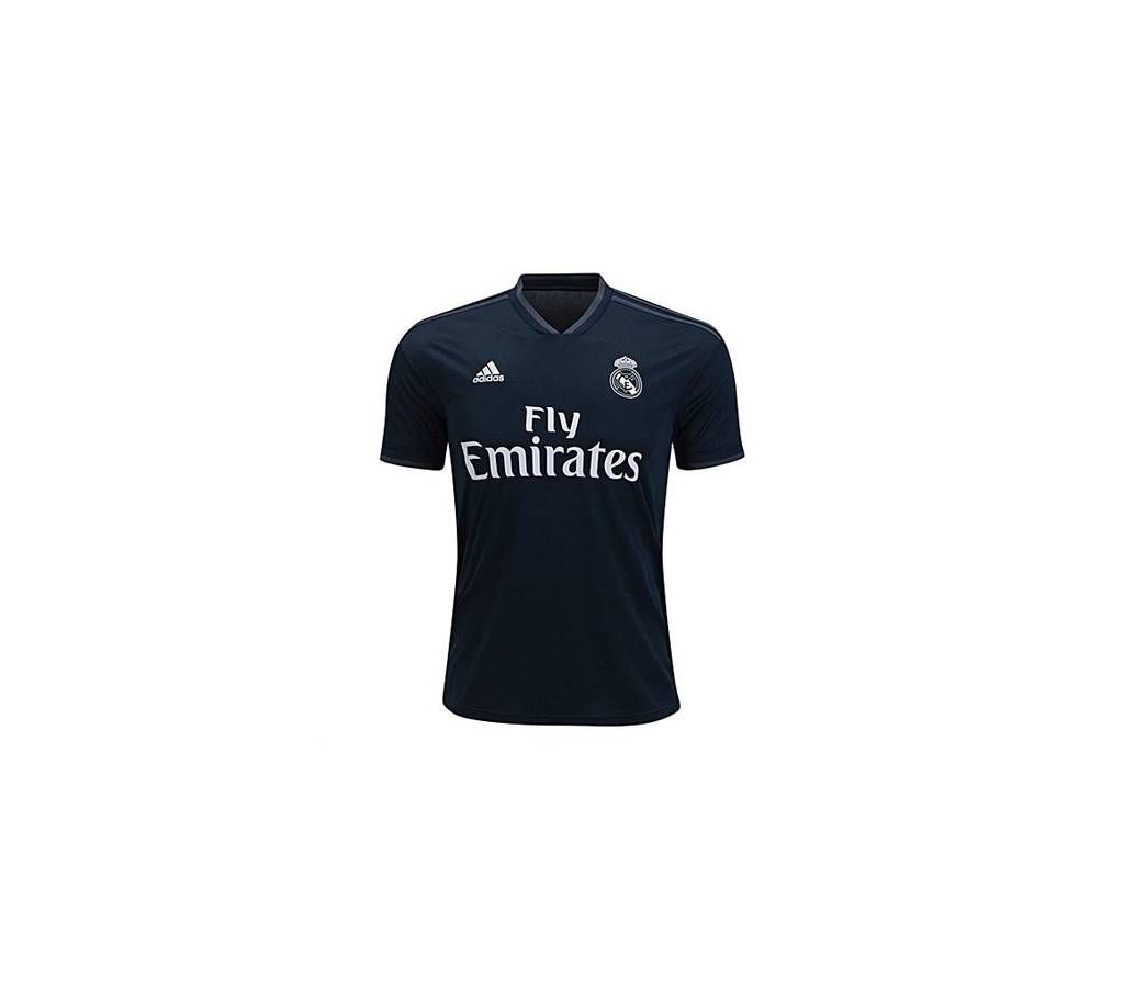 2018-19 Real Madrid Away Short Sleeve Jersey (Copy)