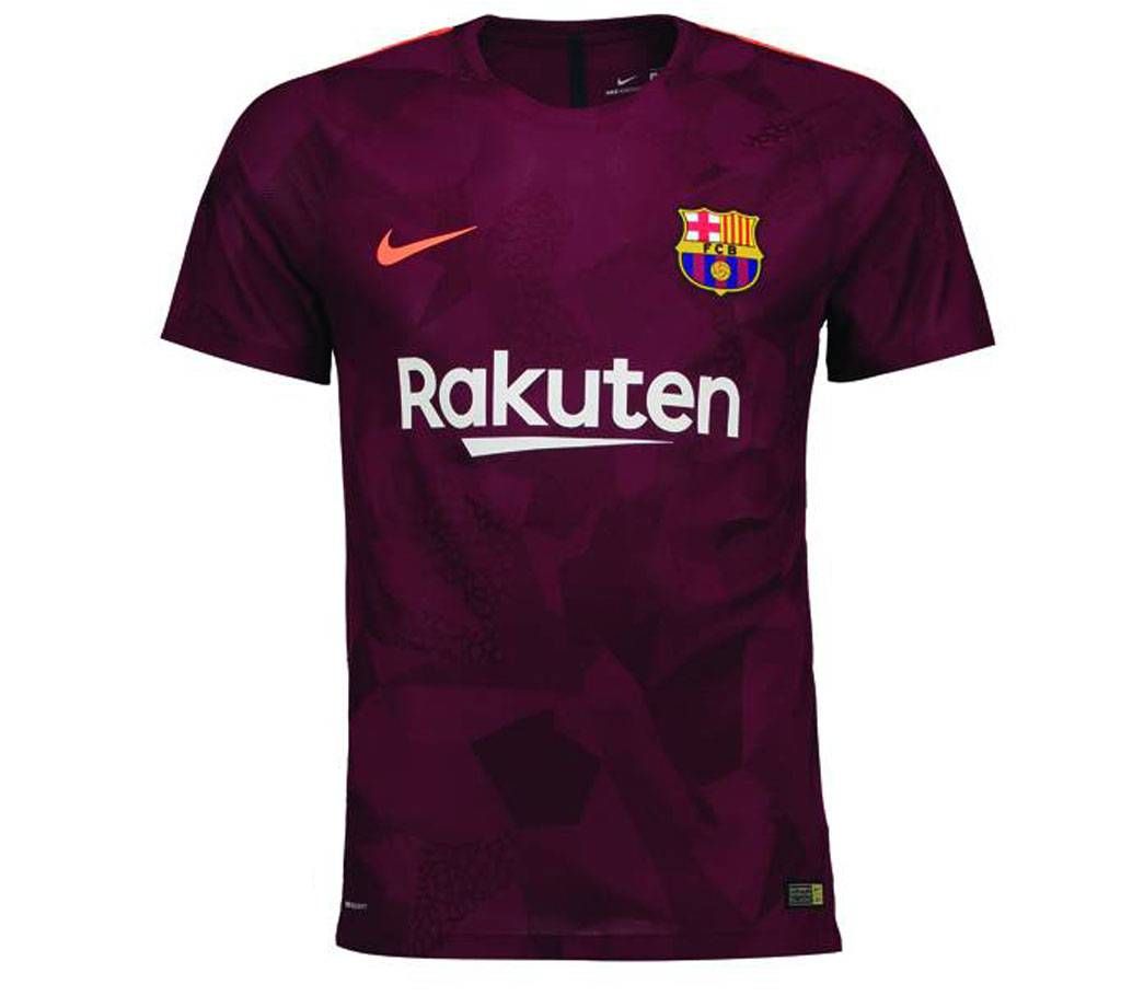 Barcelona 3rd Kit 17-18 Half Sleeve Jersey