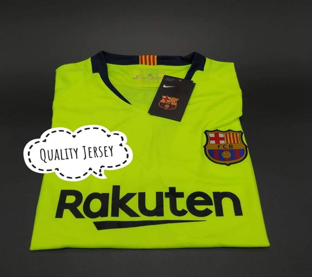 Barcelona away kit 18-19 Half Sleeve Jersey (Copy)