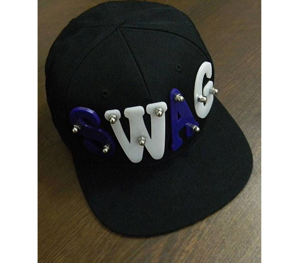 SWAG Snapback Spike Studded Hip-Hop Cap