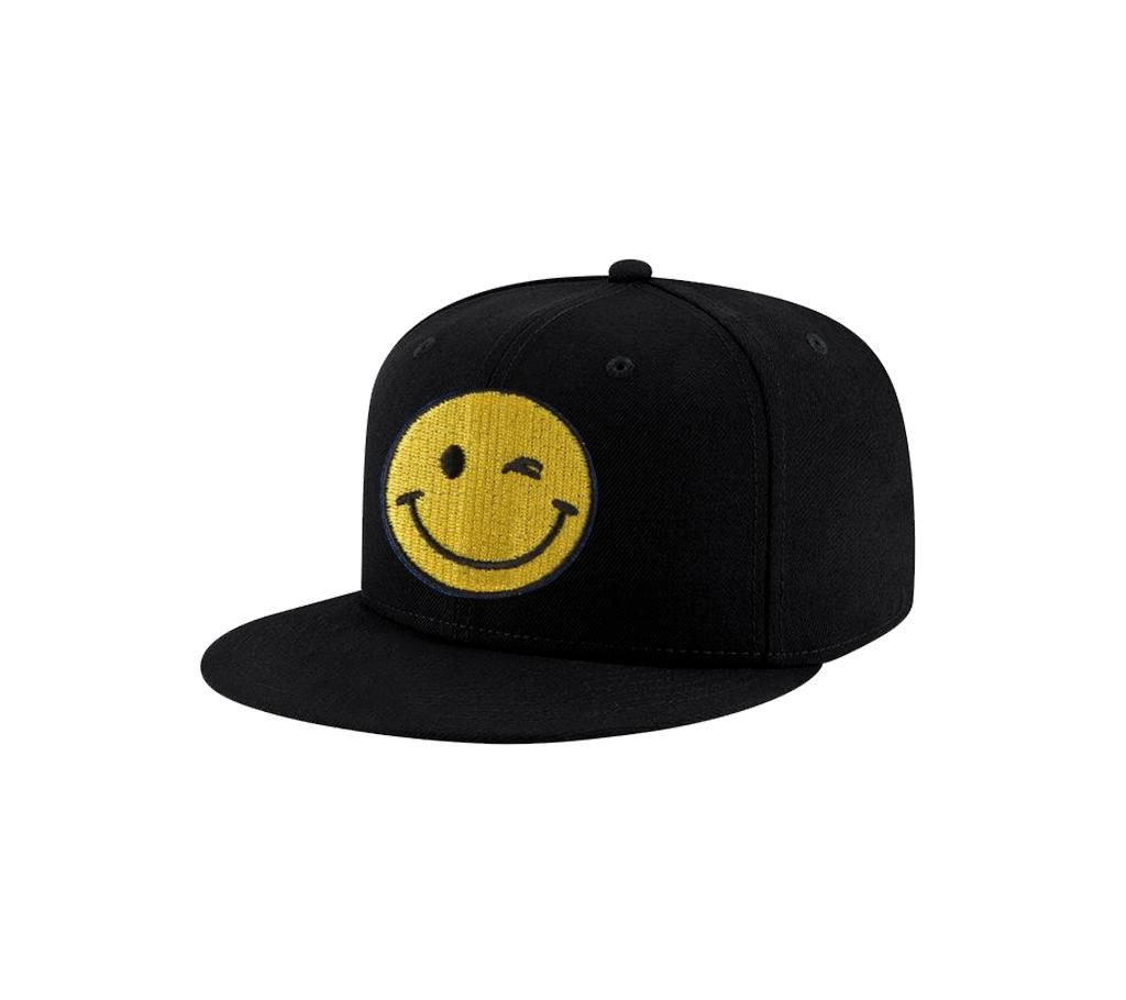Black Smile DJ Cotton Cap