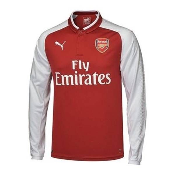 2017-18 Arsenal Home Full Sleeve Jersey copy