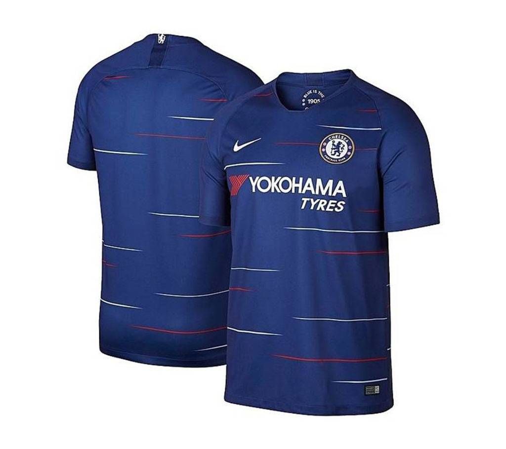 2018-19 Chelsea Short Sleeve Home Jersey (Copy)