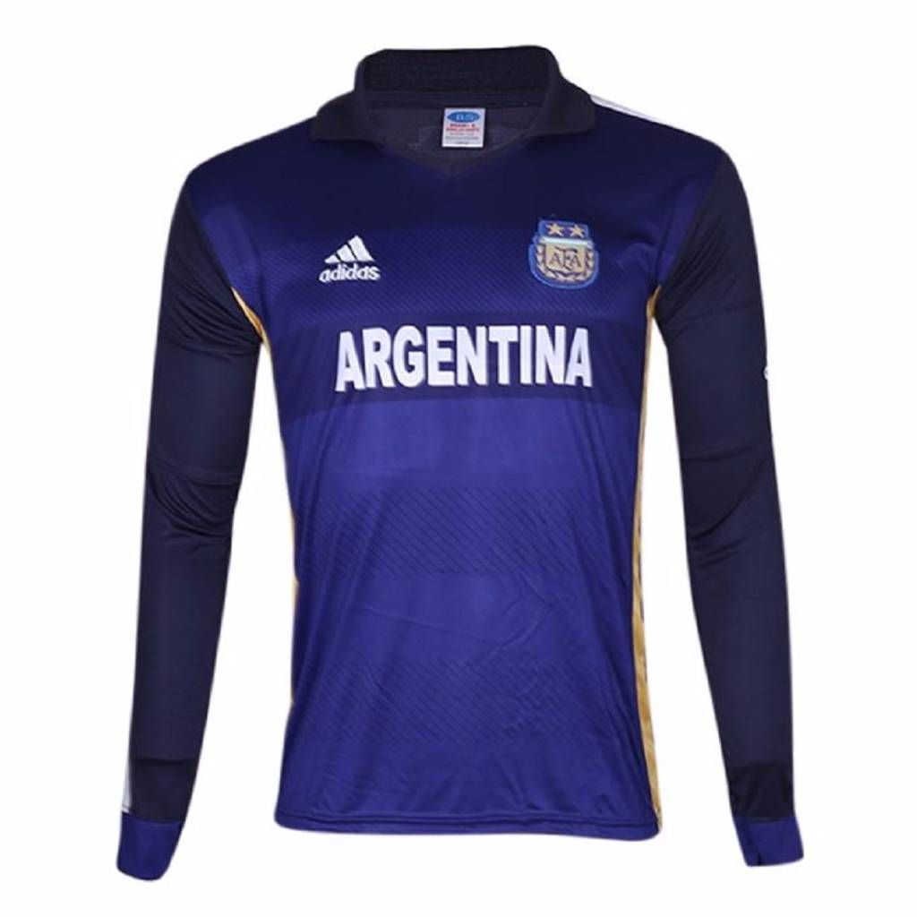 Argentina Long Sleeve Jersey For Men - Royal Blue (copy)