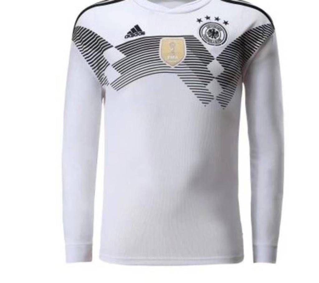 Germany Home World Cup Special Full Sleeve Jersey