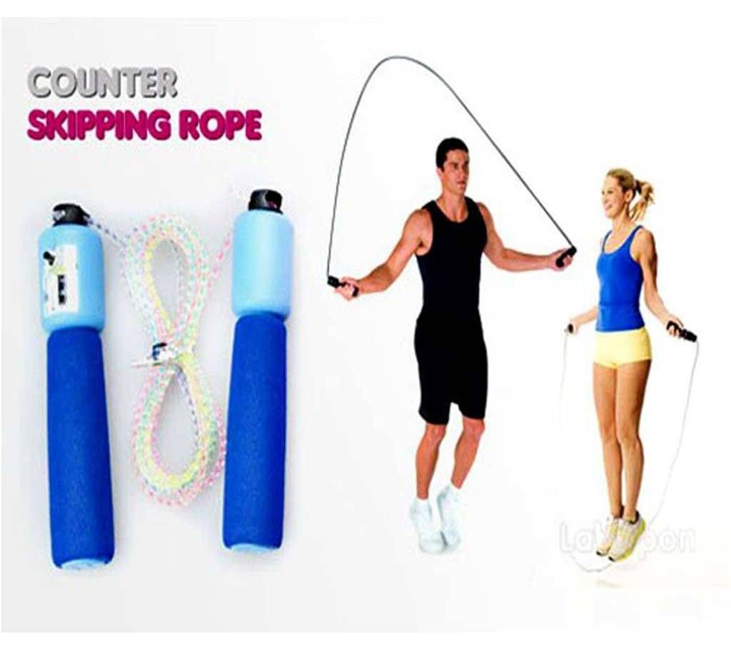 Skipping Jump Rope With Automatic Counter Miter - Multicolor