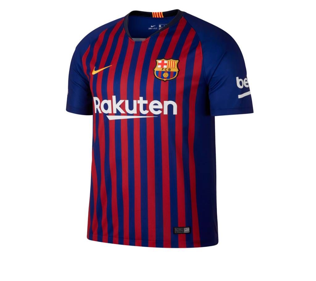 Barcelona Home Half Sleeve Regular Jersey 2018-19 (Copy)