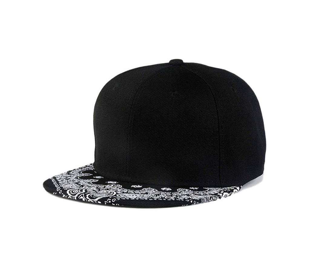 Black And White Dj Cap For Men