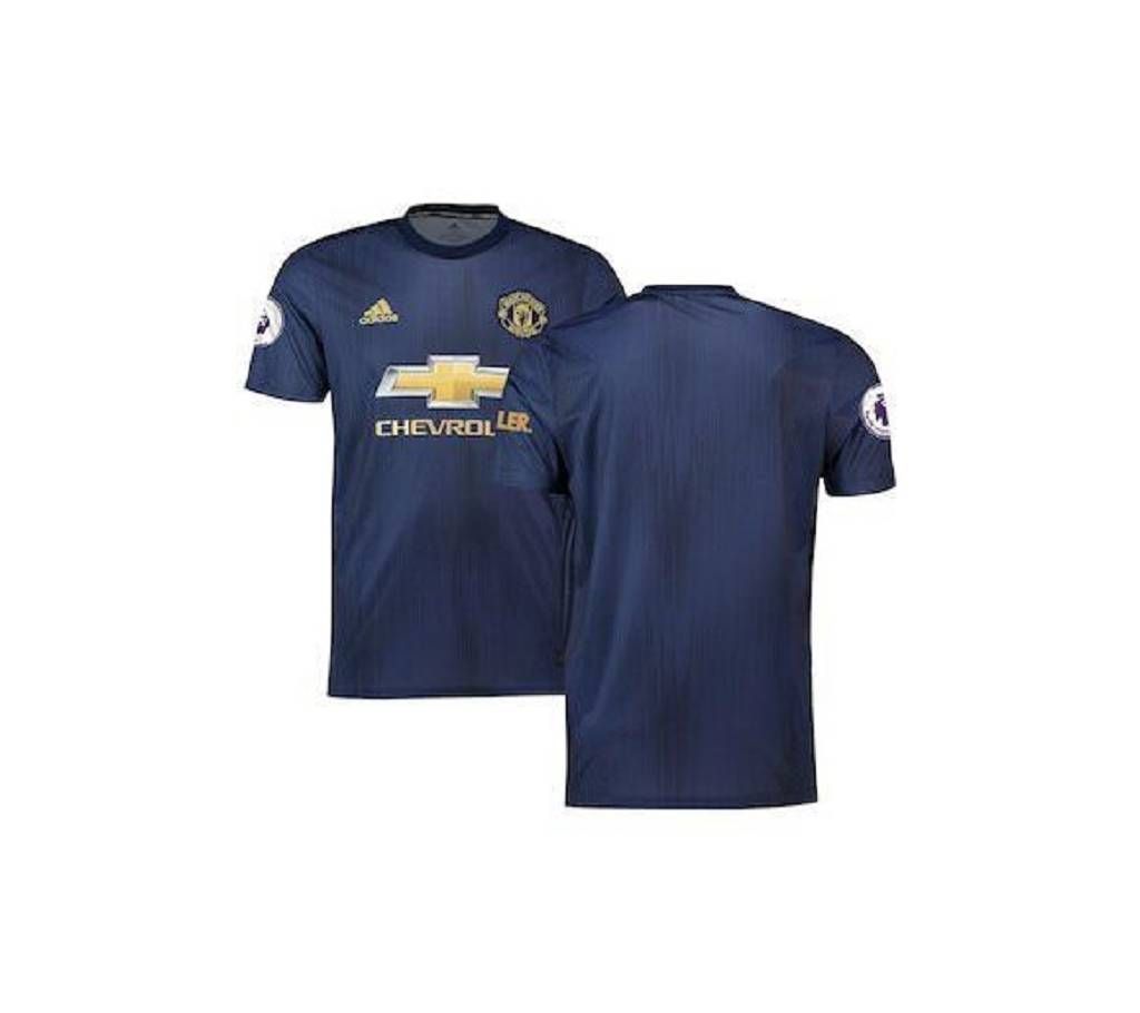 Manchester United Away Half Sleeve Club Jersey