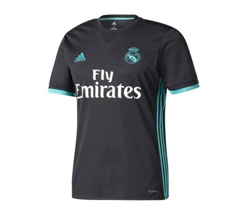 Real Madrid 2017-18 Away Half Sleeve Jersey