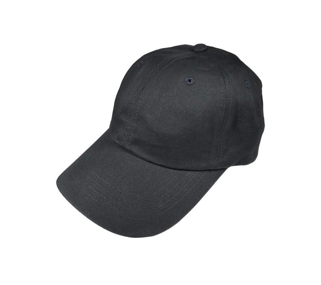Black Denim Cap For Men